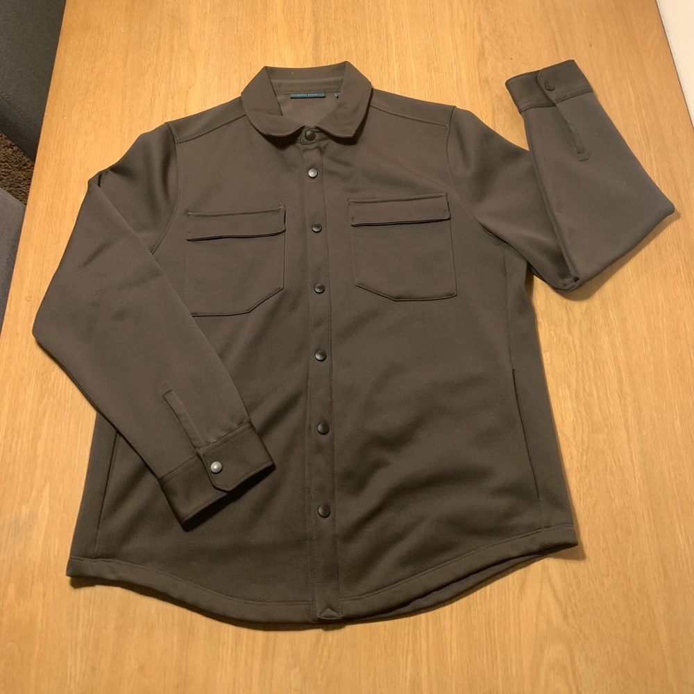 Perry Ellis Mens L Sport Shirt/ Jacket